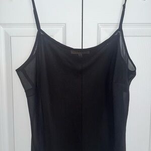 Notations Black Sheer Camisole